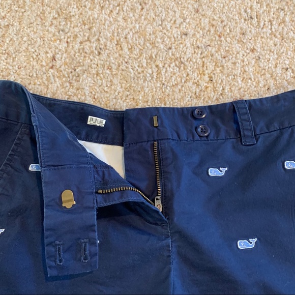 Vineyard Vines Whale Embroidered Dayboat Blue size 2 - Picture 4 of 8